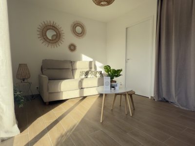 Espace de vie - canapé lit